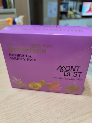 몽베스트 위드더 블랜딩 하우스 콤부차 _ 버라이어티팩 — 5점을 준 리뷰어가 2023년 6월 올린 사용 사진