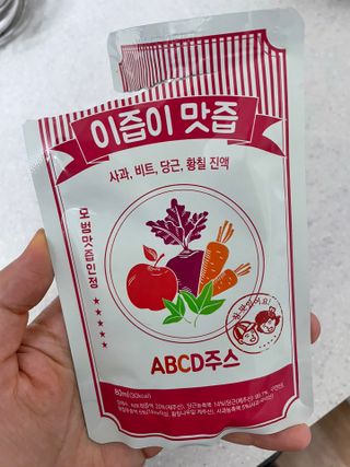 본황칠 이즙이 맛즙 ABC주스 30EA — 3점을 준 리뷰어가 2022년 8월 올린 사용 사진