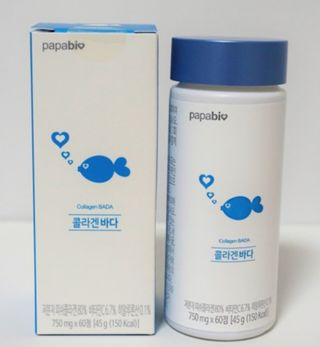 파파비오랩 승무원 콜라겐 콜라겐바다 — 5점을 준 리뷰어가 2021년 1월 올린 사용 사진