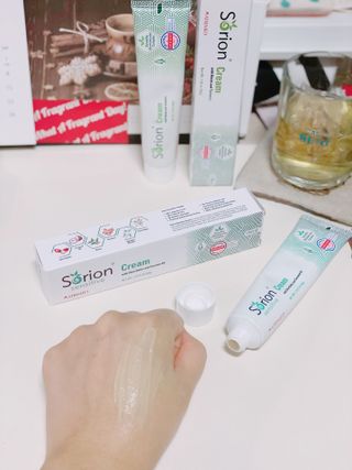 건선/아토/습진/민감성 피부 천연보습진정크림 소리온 크림 & 센시티브 크림 50g — 4점을 준 리뷰어가 2022년 1월 올린 사용 사진