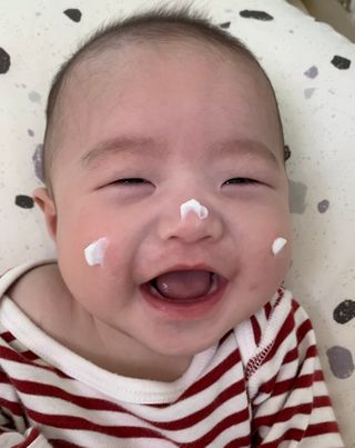 아토스탠다드 베이비크림 — 5점을 준 리뷰어가 2020년 12월 올린 사용 사진