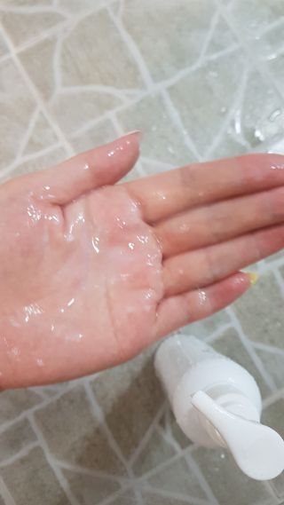 어코어 데미지케어 컨디셔너 — 5점을 준 리뷰어가 2021년 2월 올린 사용 사진