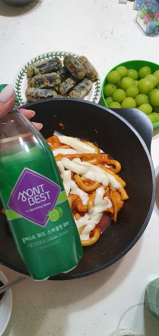 몽베스트 Montbest with Sparkling water Lime20병 — 5점을 준 리뷰어가 2021년 10월 올린 사용 사진