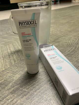 피지오겔 레드수딩 시카밸런스 크림 50ml — 4점을 준 리뷰어가 2022년 4월 올린 사용 사진