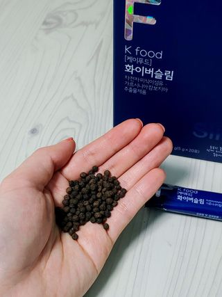 똥기사의 케이푸드 화이버슬림 — 4점을 준 리뷰어가 2021년 1월 올린 사용 사진