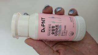 닥터피엔티 [Dr.PNT] 하루 2알로 건강한 다이어트! 한겨울에도 체지방만 쏙~ 슬림핏 다이어트 — 1점을 준 리뷰어가 2022년 8월 올린 사용 사진