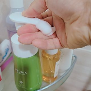 [후르디아] 아보카도 약산성 비건 여성 청결제 — 5점을 준 리뷰어가 2021년 7월 올린 사용 사진