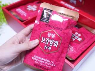 광동생활건강 [광동]진하고 깊은 풍미, 광동 보감쌍화진액 100mL * 18포 — 5점을 준 리뷰어가 2024년 7월 올린 사용 사진