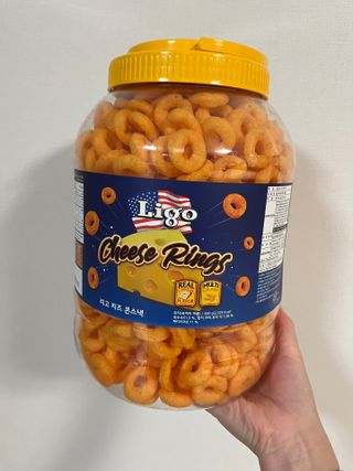 리고 치즈링 430g — 5점을 준 리뷰어가 2022년 9월 올린 사용 사진