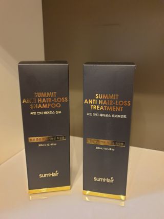 썸헤어 / SUMHAIR 썸헤어  써밋 안티 헤어로스 샴푸+트리트먼트 — 5점을 준 리뷰어가 2021년 6월 올린 사용 사진
