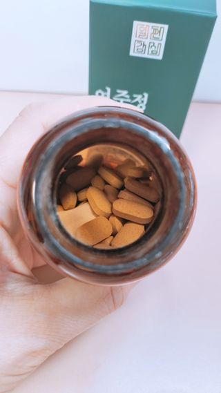 일편강심 여주정,마카정,새싹보리정,보스웰리아정,저분자콜라겐 — 5점을 준 리뷰어가 2021년 8월 올린 사용 사진