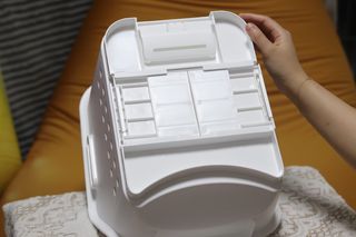 창신리빙 블랑 다용도 야채보관함 — 4.5점을 준 리뷰어가 2022년 8월 올린 사용 사진