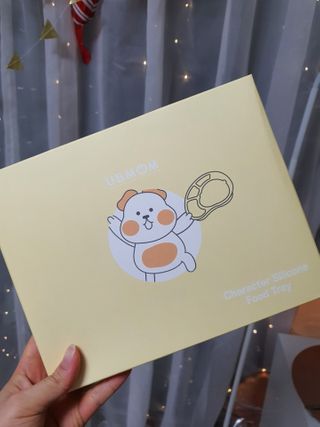 유비맘 캐릭터 실리콘 흡착 식판_색상 랜덤발송 — 5점을 준 리뷰어가 2021년 2월 올린 사용 사진