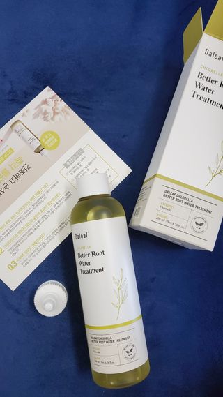 달리프 클로렐라 베러 루트 워터트리트먼트 200ml — 5점을 준 리뷰어가 2021년 1월 올린 사용 사진