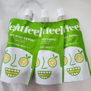 JEJUFEEL 풋풋한 제주담은 청귤에이드 — 4.5점을 준 리뷰어가 2022년 9월 올린 사용 사진