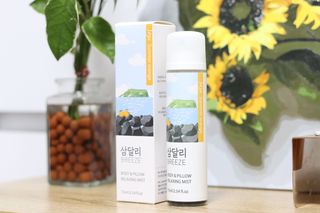 제주인디 삼달리 브리즈 바디&필로우 릴렉싱 미스트 제주 하귤 — 4.5점을 준 리뷰어가 2023년 2월 올린 사용 사진