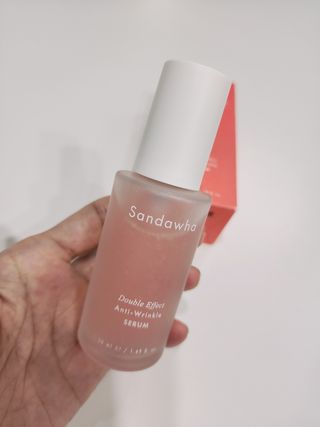 산다화 더블 이펙트 안티 링클 세럼 50ml — 5점을 준 리뷰어가 2022년 12월 올린 사용 사진