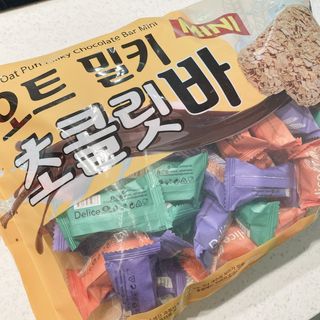 델리스 오트 밀키 초콜릿 바 — 5점을 준 리뷰어가 2023년 1월 올린 사용 사진