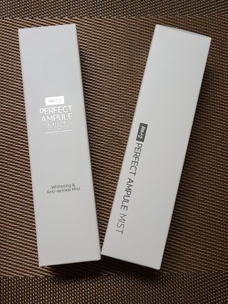 리생 [Re생] 퍼팩트 앰플 이중 기능성 미스트 100ml  피부미백 주름개선 = 총 2개 200ml 증정 — 3점을 준 리뷰어가 2021년 9월 올린 사용 사진