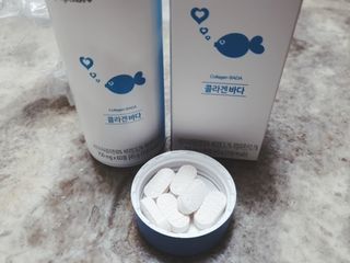 파파비오랩 승무원 콜라겐 콜라겐바다 — 5점을 준 리뷰어가 2020년 12월 올린 사용 사진
