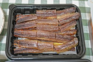 마라도푸드 포항 구룡포 햇 과메기 야채세트 마라도회식당 꽁치 — 5점을 준 리뷰어가 2023년 10월 올린 사용 사진