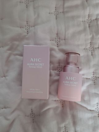 AHC 아우라 시크릿 톤업 벨벳 — 5점을 준 리뷰어가 2021년 4월 올린 사용 사진