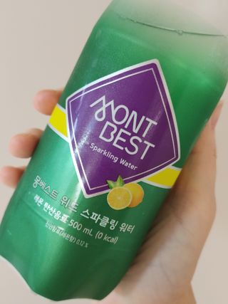 몽베스트 Montbest with Sparkling water Lemon OR Lime 20병(랜덤) — 5점을 준 리뷰어가 2022년 9월 올린 사용 사진