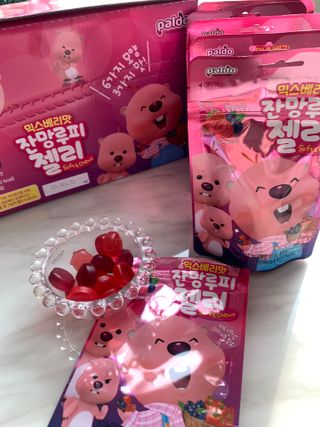 [팔도] 잔망루피젤리 믹스베리맛 42g 8개 — 5점을 준 리뷰어가 2022년 2월 올린 사용 사진