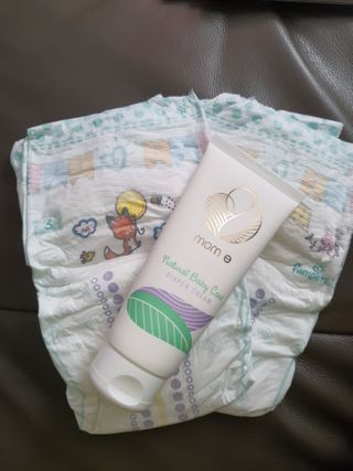 mom e 맘이 내추럴 베이비 케어 기저귀크림 — 4점을 준 리뷰어가 2021년 2월 올린 사용 사진