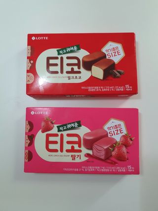 롯데제과 티코밀크초코 — 5점을 준 리뷰어가 2021년 9월 올린 사용 사진