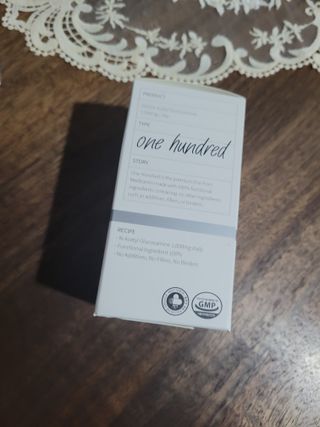 메디타민 원헌드레드 NAG — 4점을 준 리뷰어가 2021년 10월 올린 사용 사진