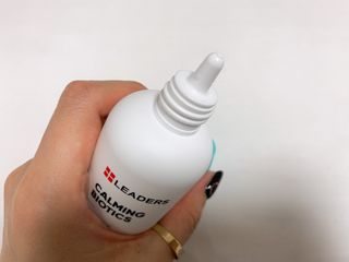 리더스코스메틱 리더스 카밍 바이오틱스 에센스 워터 — 5점을 준 리뷰어가 2021년 3월 올린 사용 사진