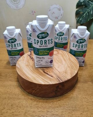 셀렉스스포츠 셀렉스 스포츠 웨이 프로틴 복숭아_ 330ml x 12팩 — 5점을 준 리뷰어가 2021년 3월 올린 사용 사진