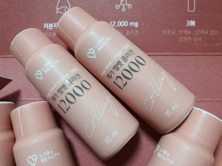 랩앤뷰티 메가 벨벳 콜라겐 12000 — 4.5점을 준 리뷰어가 2021년 6월 올린 사용 사진