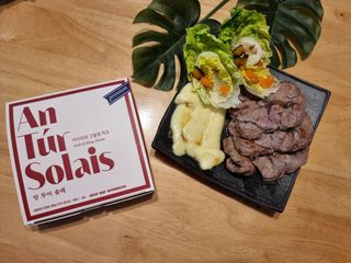 앙투어솔레 아일랜드 구워먹는 치즈 100 자연 치즈 와인안주 300g(100g x 3팩) — 5점을 준 리뷰어가 2022년 7월 올린 사용 사진