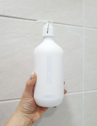 멈칫(MUMCHIT) 멈칫 단백질 퀵트리트먼트 — 5점을 준 리뷰어가 2022년 1월 올린 사용 사진