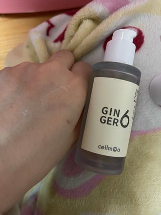 GINGER6 라이크 화이트 스노우 세럼 — 5점을 준 리뷰어가 2021년 10월 올린 사용 사진