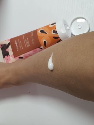 트리마이 주름개선 기능성의 퍼퓸 바디케어, 힐링 베리어 바디크림 3종 택1 — 5점을 준 리뷰어가 2022년 9월 올린 사용 사진