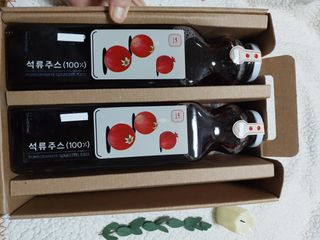 [바이윙클] 페르시아 유기농 석류 착즙주스 750ml 2병 + 선물박스 세트 — 5점을 준 리뷰어가 2022년 3월 올린 사용 사진