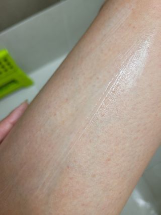 세렌디뷰티 퓨어델라 부스팅 바디크림 — 5점을 준 리뷰어가 2021년 8월 올린 사용 사진