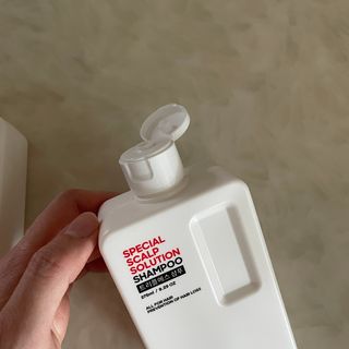 트리플에스 탈모 샴푸 275ml + 실크 트리트먼트 275ml — 5점을 준 리뷰어가 2021년 4월 올린 사용 사진