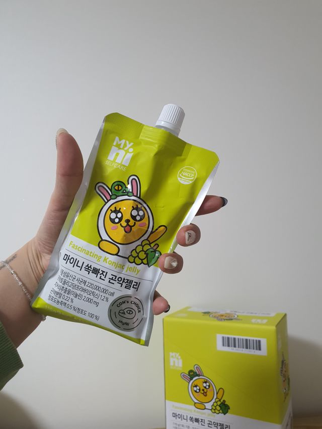 마이니 쏙빠진 곤약젤리 리뷰 사진