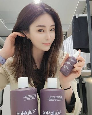 스칼프메드 레드캡슐바이옴 두피케어 프로바이오틱스 유산균 두피관리 세트 — 5점을 준 리뷰어가 2021년 4월 올린 사용 사진