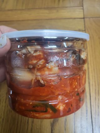 셰프애찬 별미김치 굴겉절이 1kg — 4.5점을 준 리뷰어가 2022년 12월 올린 사용 사진