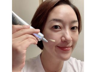 [NEW_버진팜스 깨죽크림] 쓱- 바르면 잡티가 사라지는 광/톤/결 비타민크림 — 5점을 준 리뷰어가 2021년 10월 올린 사용 사진
