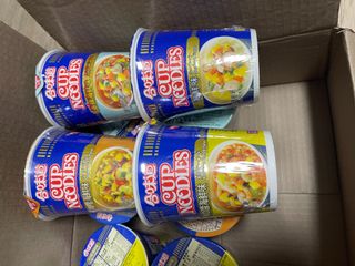 NISSIN 닛신 컵누들  4종 - 씨푸드오리지날, 씨푸드 스파이시, 씨푸드 커리, 씨푸드 XO소스 — 5점을 준 리뷰어가 2022년 3월 올린 사용 사진