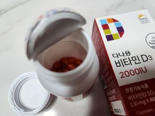 다나음 츄어블 비타민D 2000IU (130ml x 60캡슐) — 5점을 준 리뷰어가 2023년 9월 올린 사용 사진