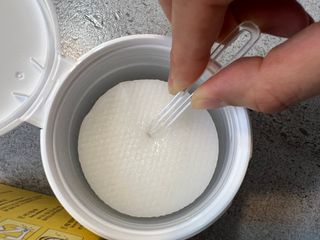 산다화 비타민씨 화이트닝 토너 패드 — 4점을 준 리뷰어가 2023년 6월 올린 사용 사진