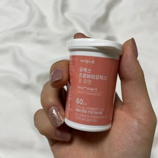 [바이탈스푼] 여성 질 유산균, 유렉스프로바이오틱스 포 우먼 (60캡슐) — 5점을 준 리뷰어가 2022년 7월 올린 사용 사진