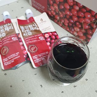 자연에온 몽모랑시 타트체리 착즙 100mL 10개입 2BOX — 5점을 준 리뷰어가 2021년 1월 올린 사용 사진